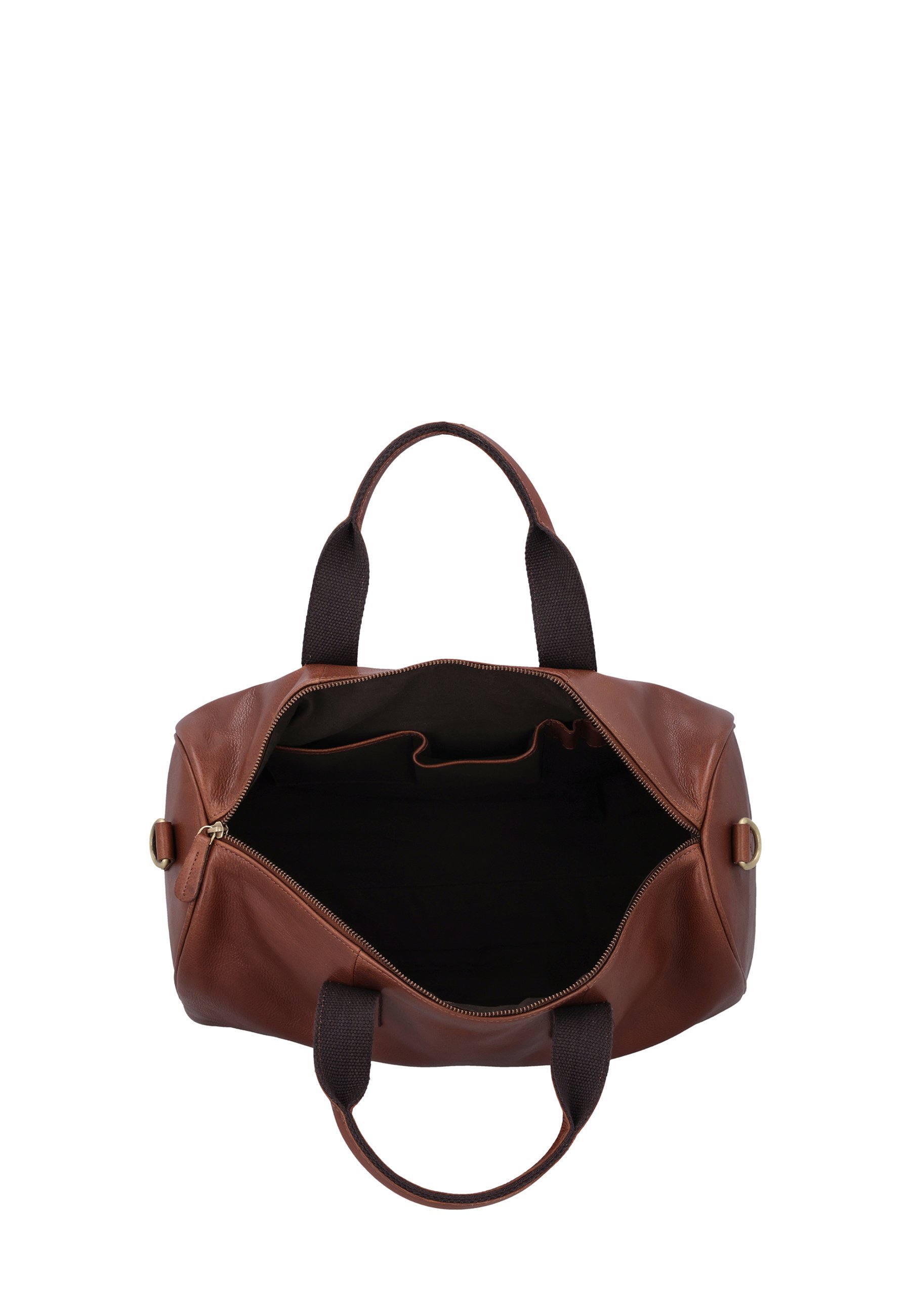Gusti Leather HALL - Borsa da weekend - marrone rossiccio