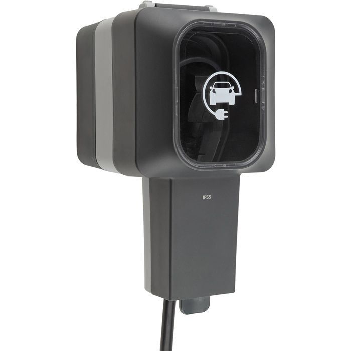 Enchufe Easy Charge reforzado de hasta 3,6 kW, IP55 y giratorio - Protec