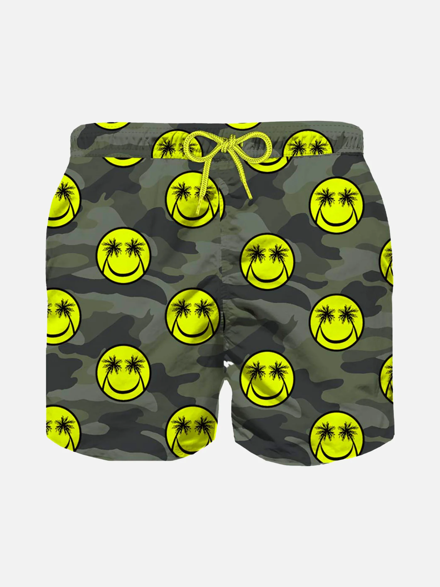 Kinderzwempak met smiley-print