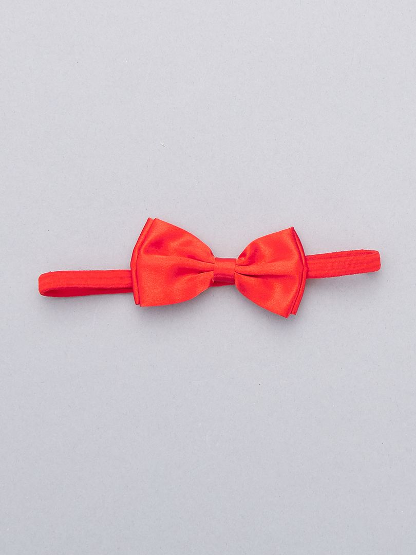Satijnen vlinderdas - rood