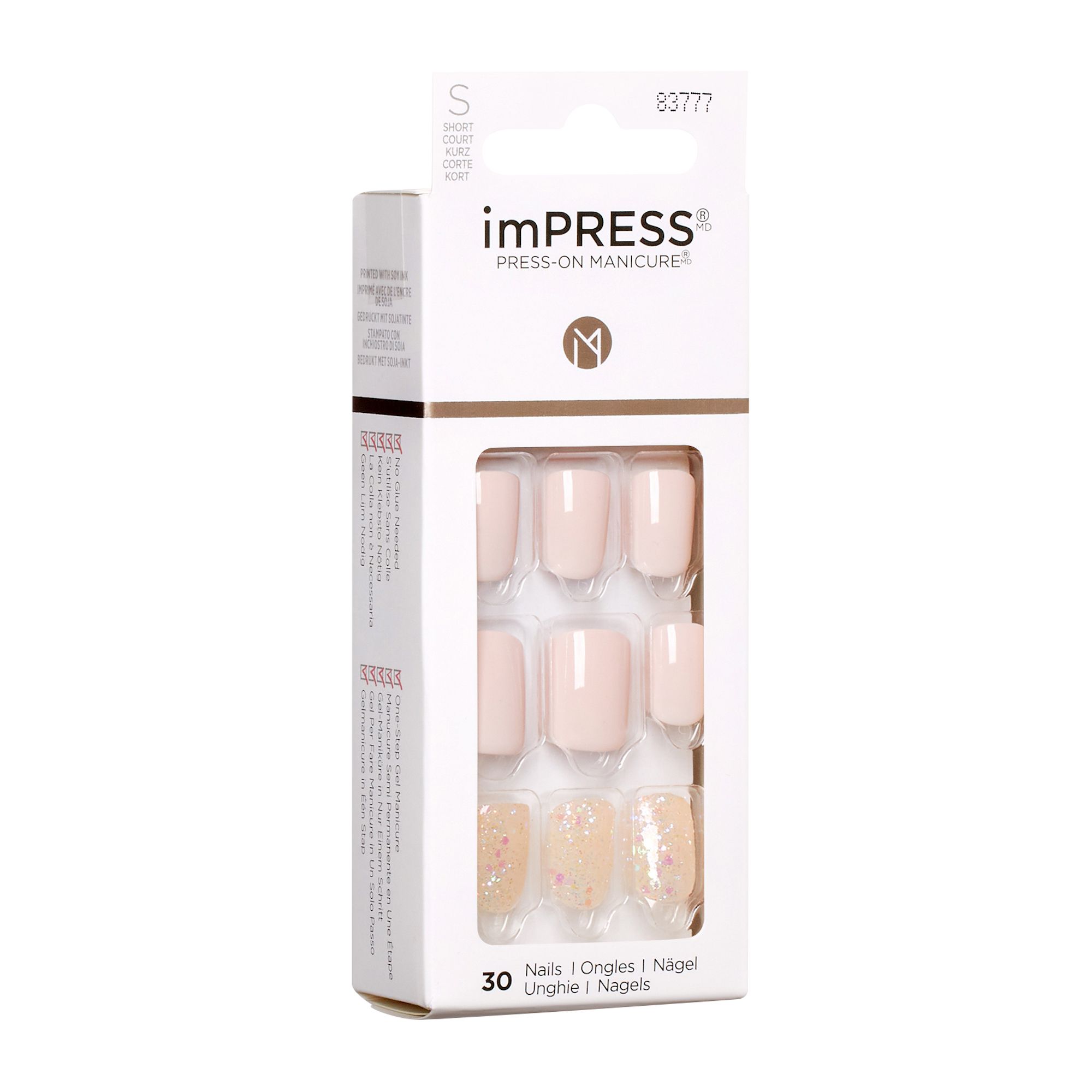 Umelé nechty Impress Nails Lak na nechty