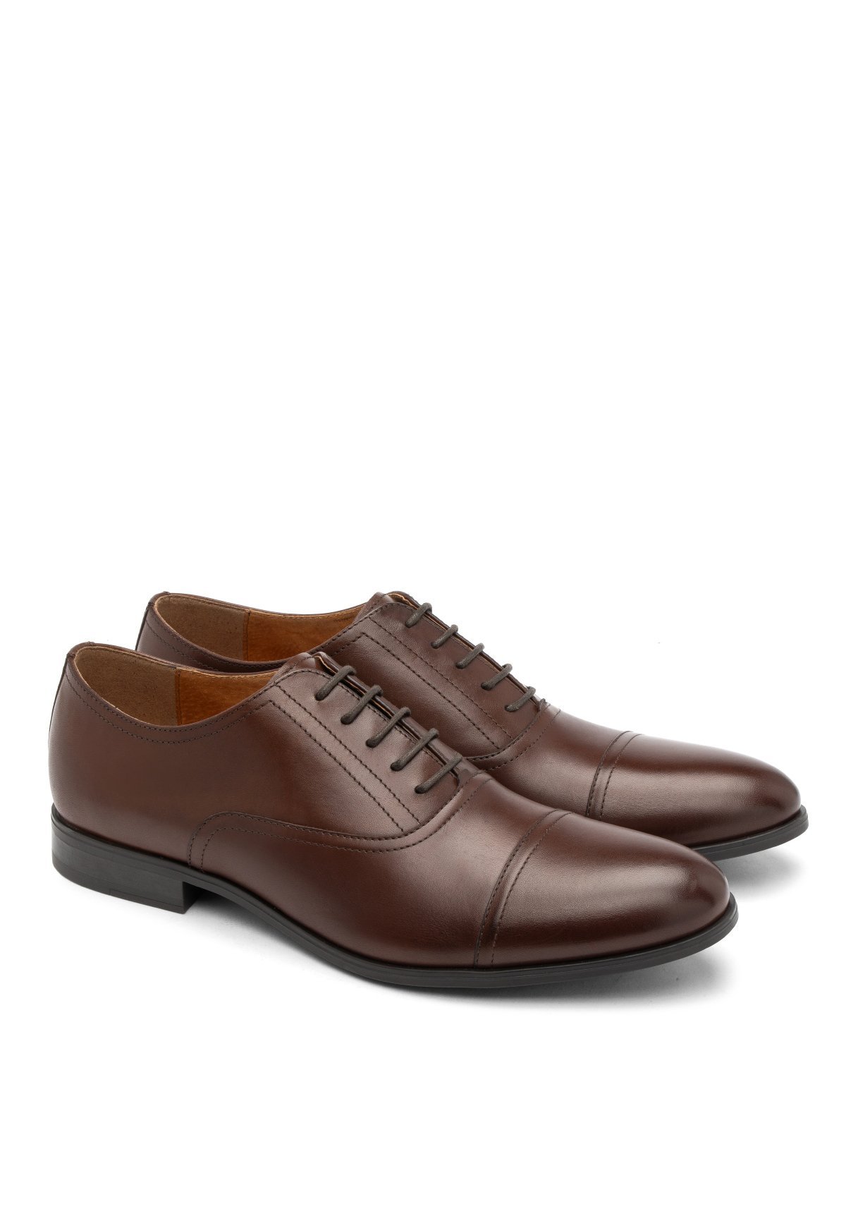 RYŁKO Smart stringate - marrone