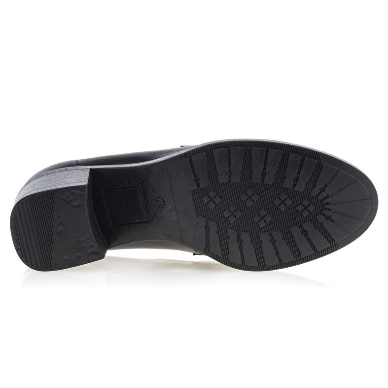 Svarte loafers/båtsko til dame