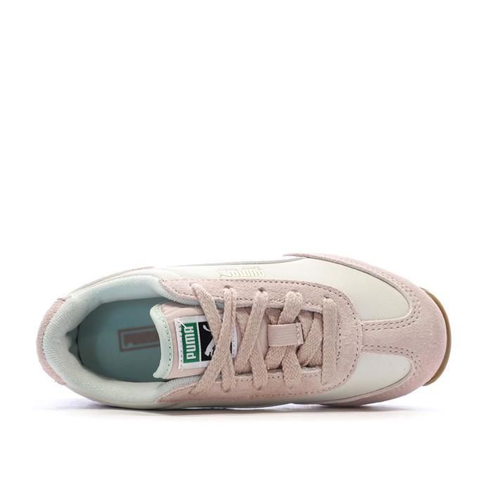 Puma Easy Rider Kids Ps Girls' Beige/Pink Sneakers