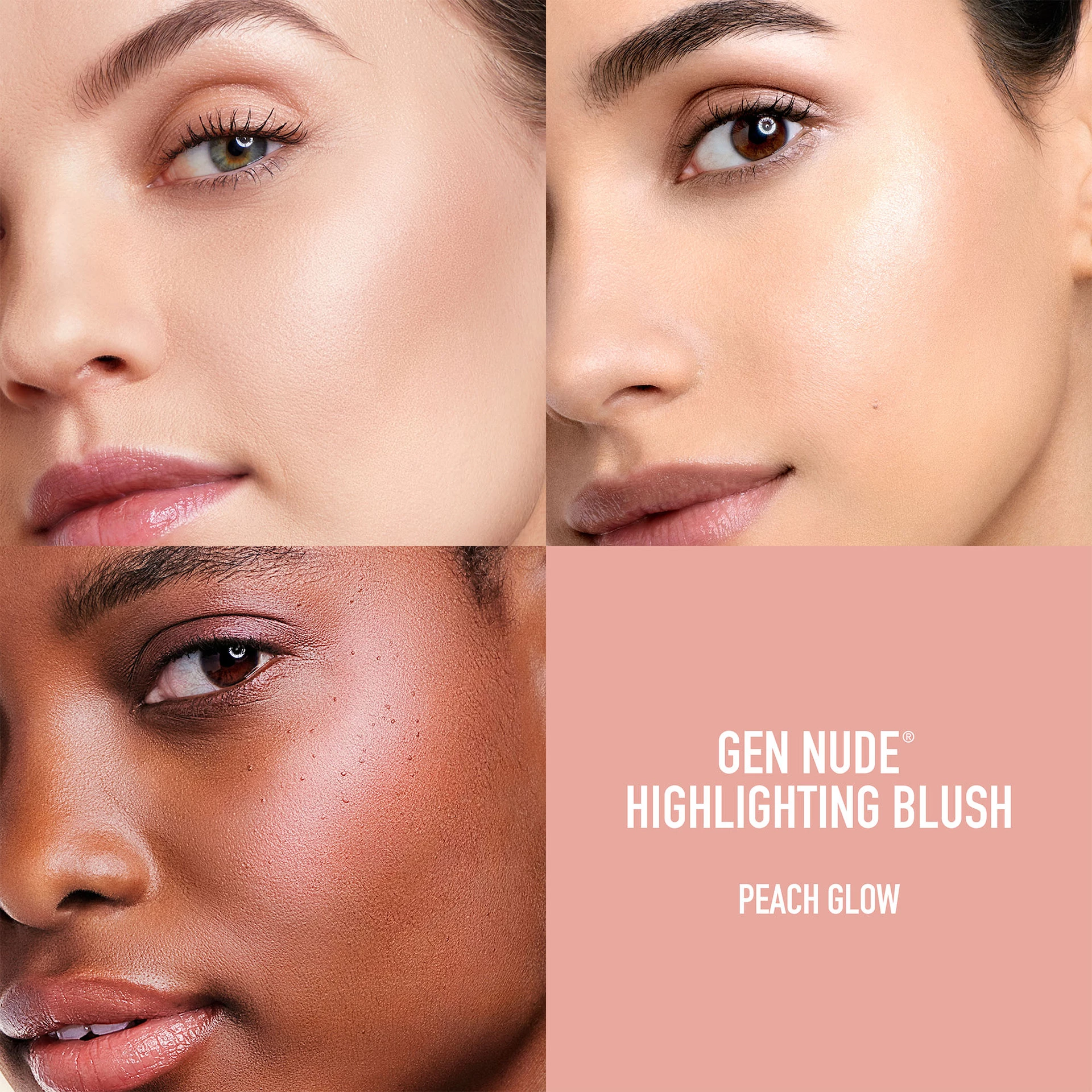 Fard de obraz iluminator Gen Nude Peach Glow - bareMinerals
