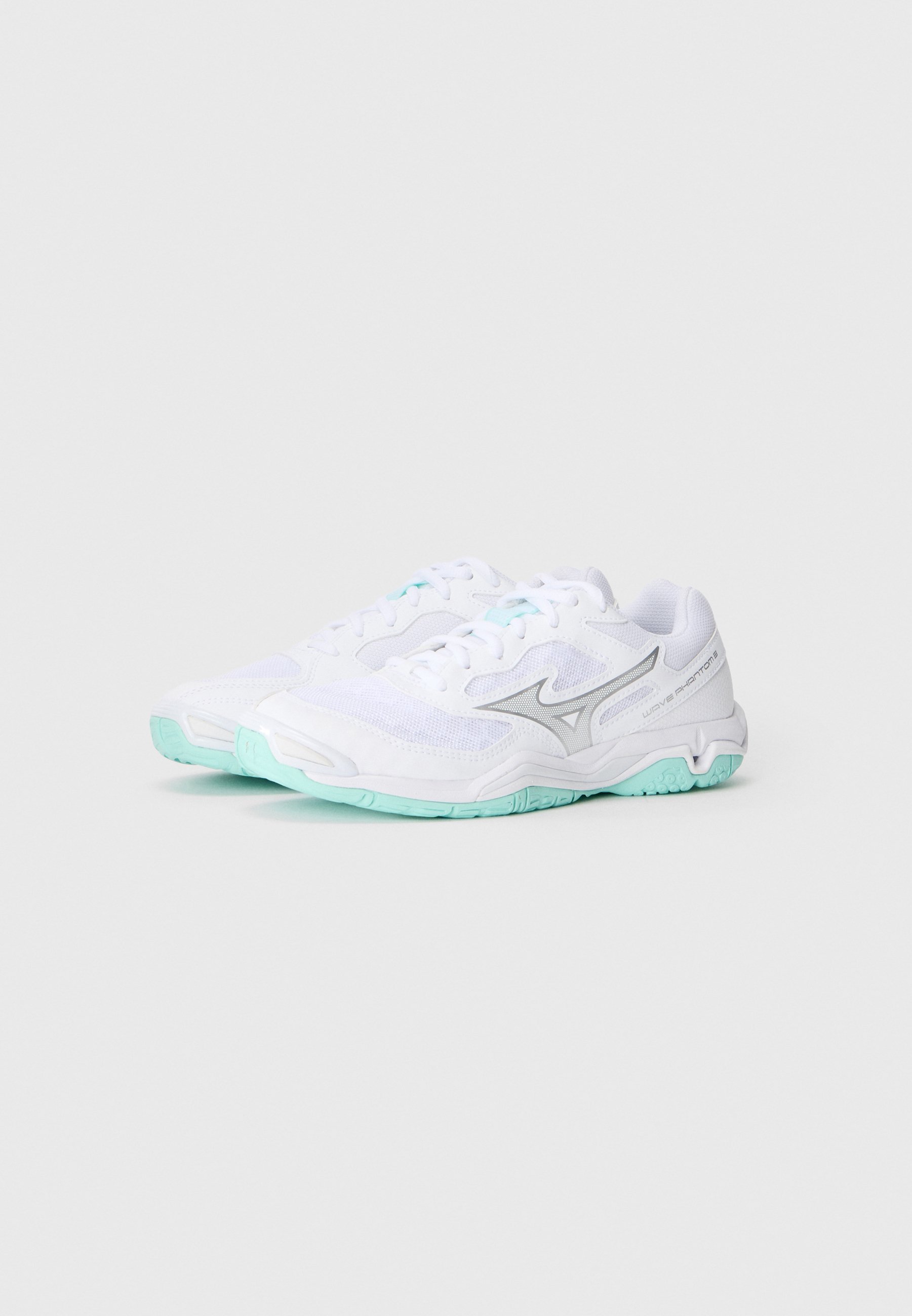Mizuno WAVE PHANTOM 3 - Scarpe da pallamano - bianco/blu
