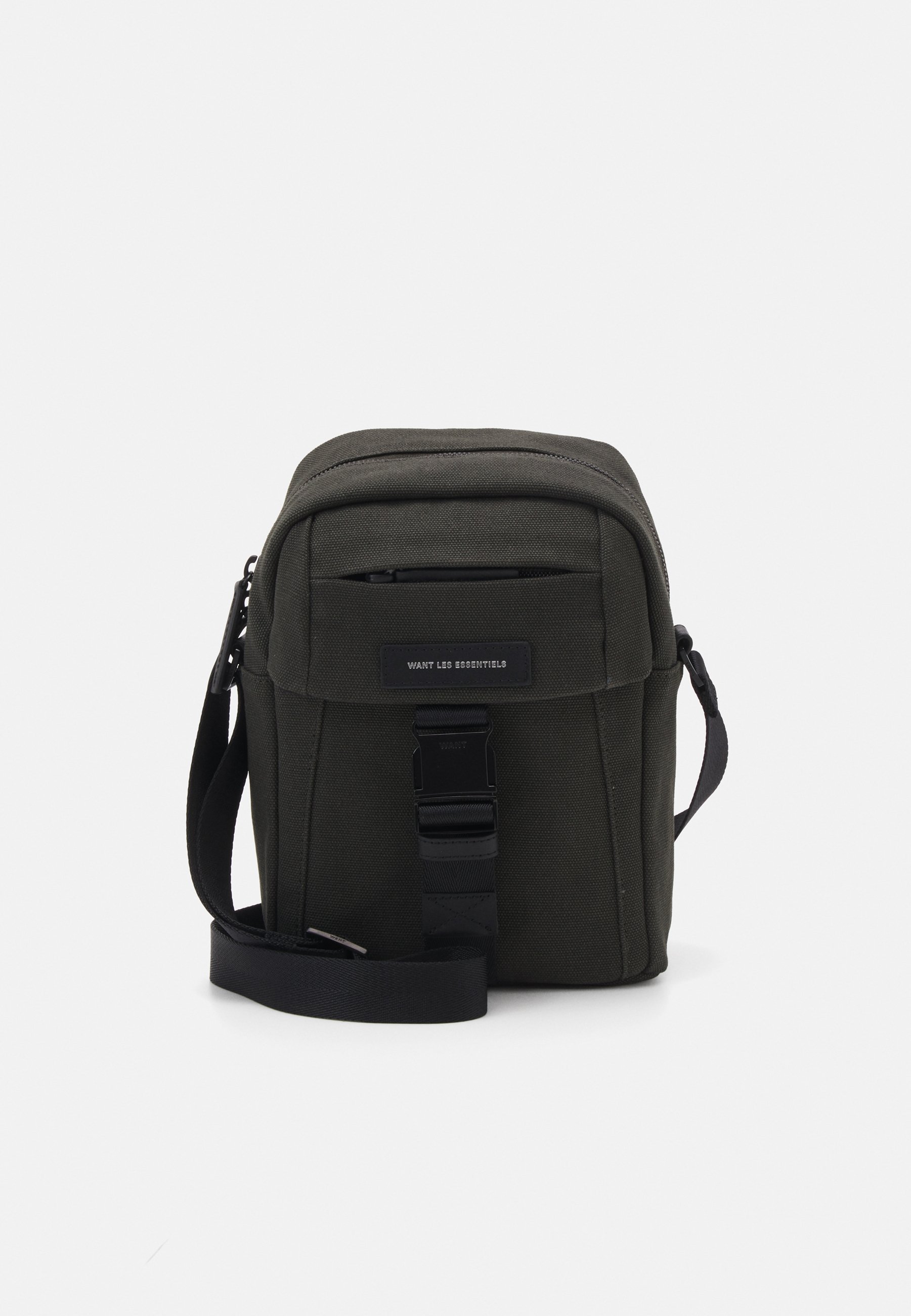 WANT Les Essentiels BRANTFORD CROSSBODY UNISEX - Umhängetasche - grün