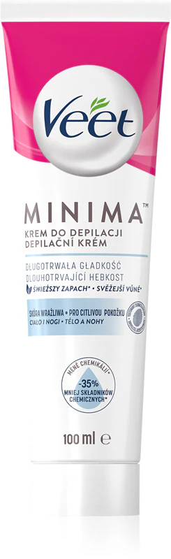 Veet Minima Creme Depilatório para Pele Sensível