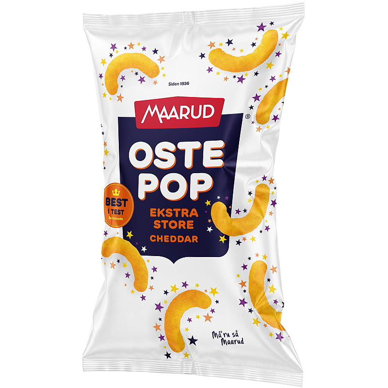 Maarud Cheese pop 175 g xl aito cheddar Maarud