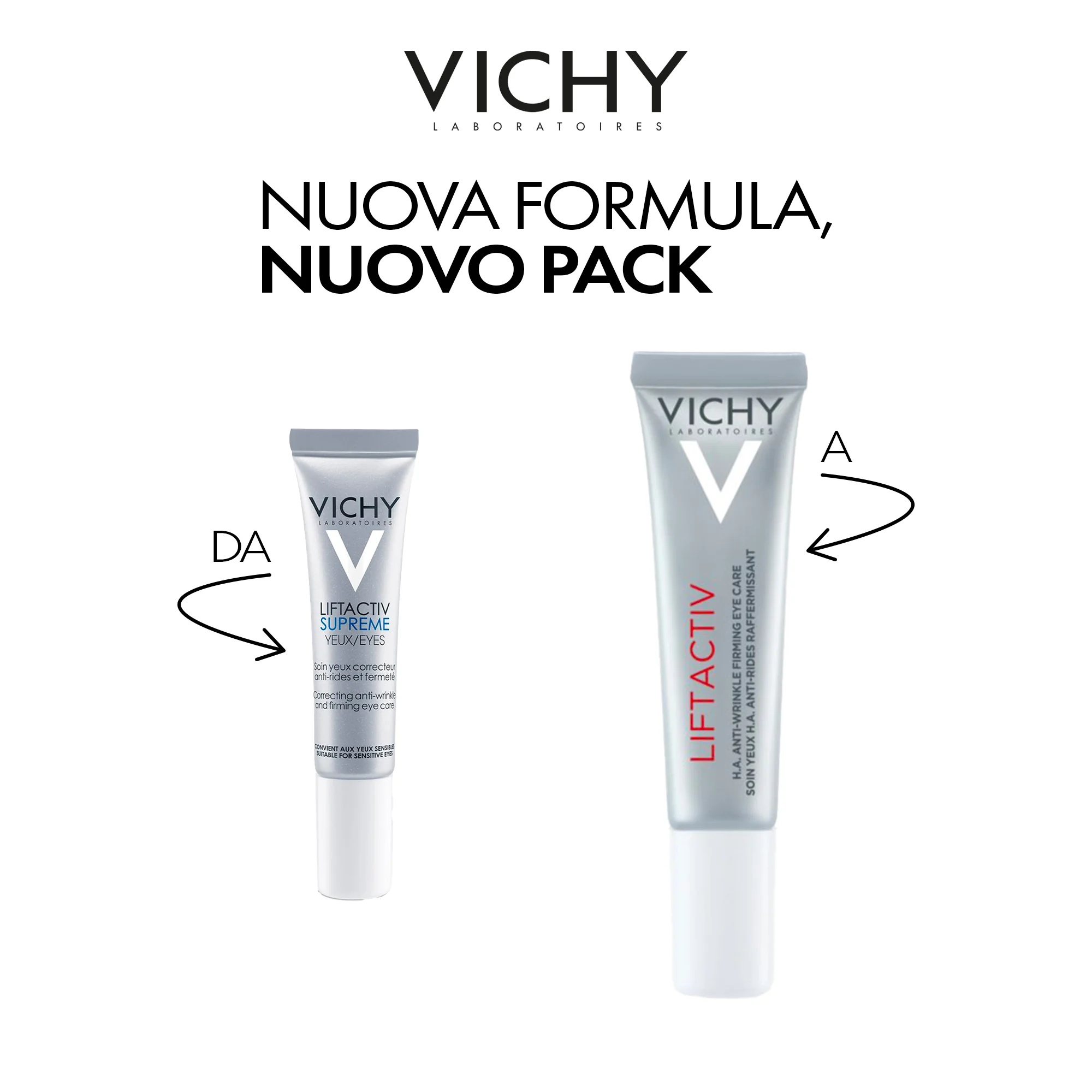 VICHY Vichy Liftactiv HA anti-rimpel oogcrème 15 ml