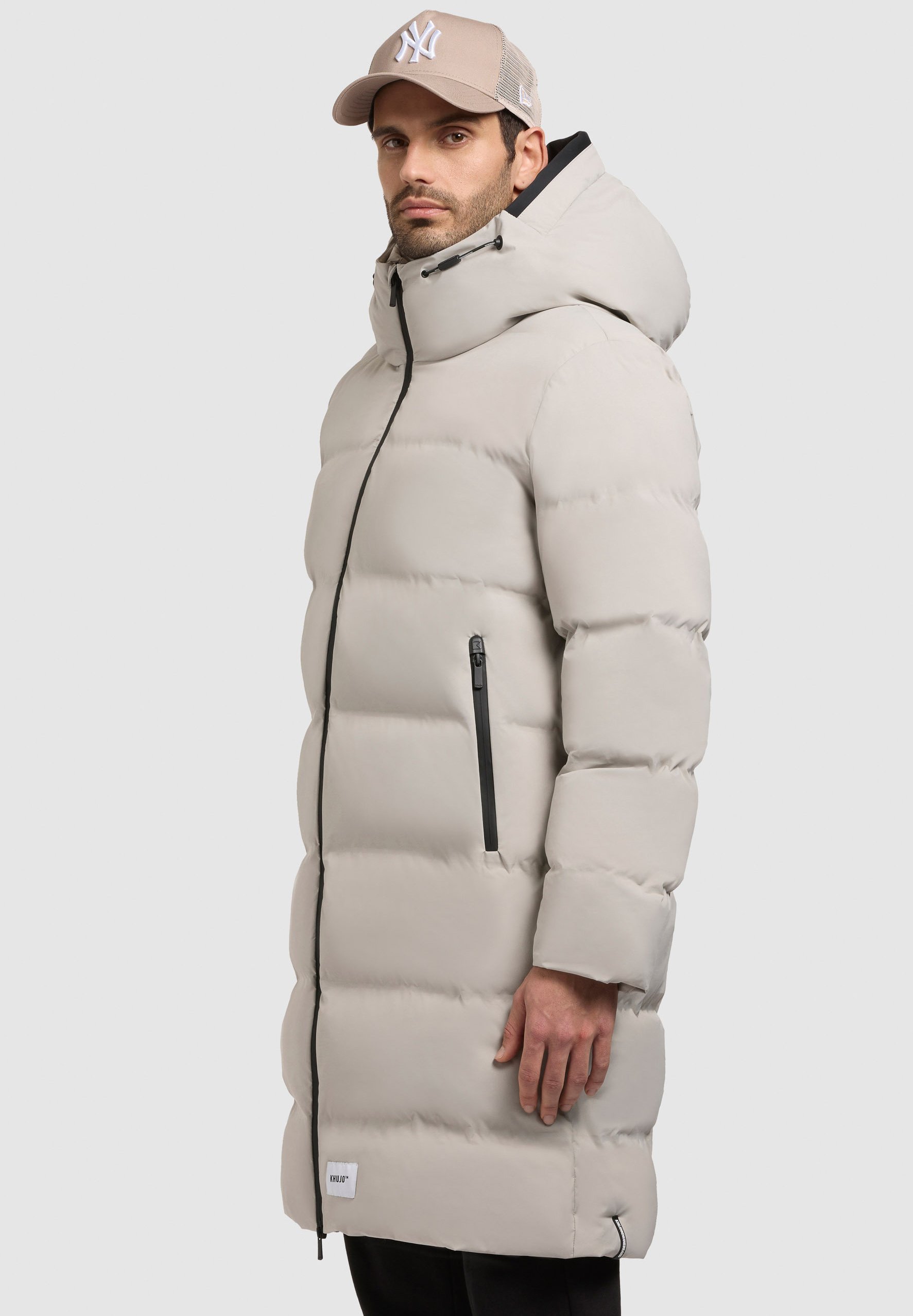 khujo CAIUS - Manteau d'hiver - gris clair