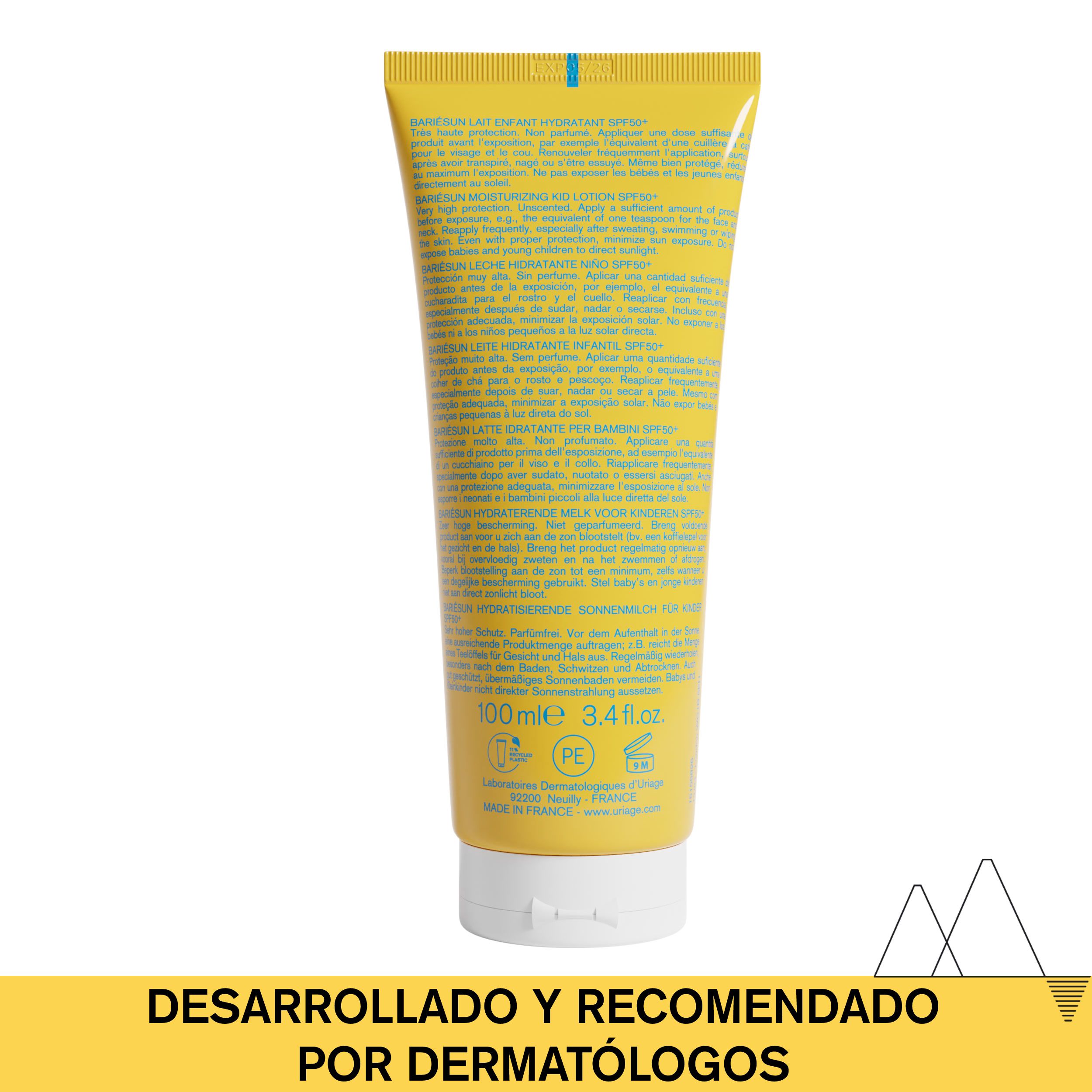 Бариесун хидратантно млеко за децу SPF 50 Апотека за заштиту од сунца