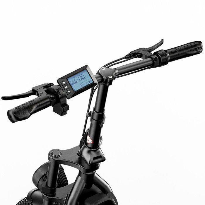 Trottinette électrique iScooter F7 avec siège-16''-1000W-50 km Autonomie -Batterie amovible-Panier amovible-Tout-terrain et urbain