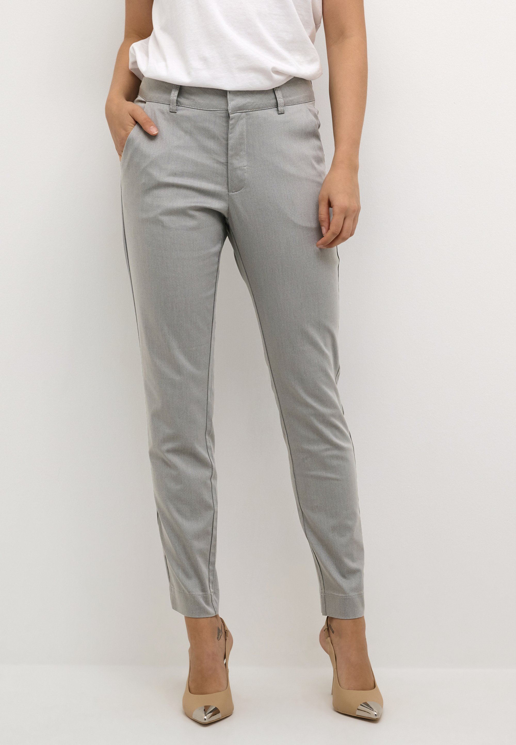 Kaffe LEA - Chino's - steeple gray