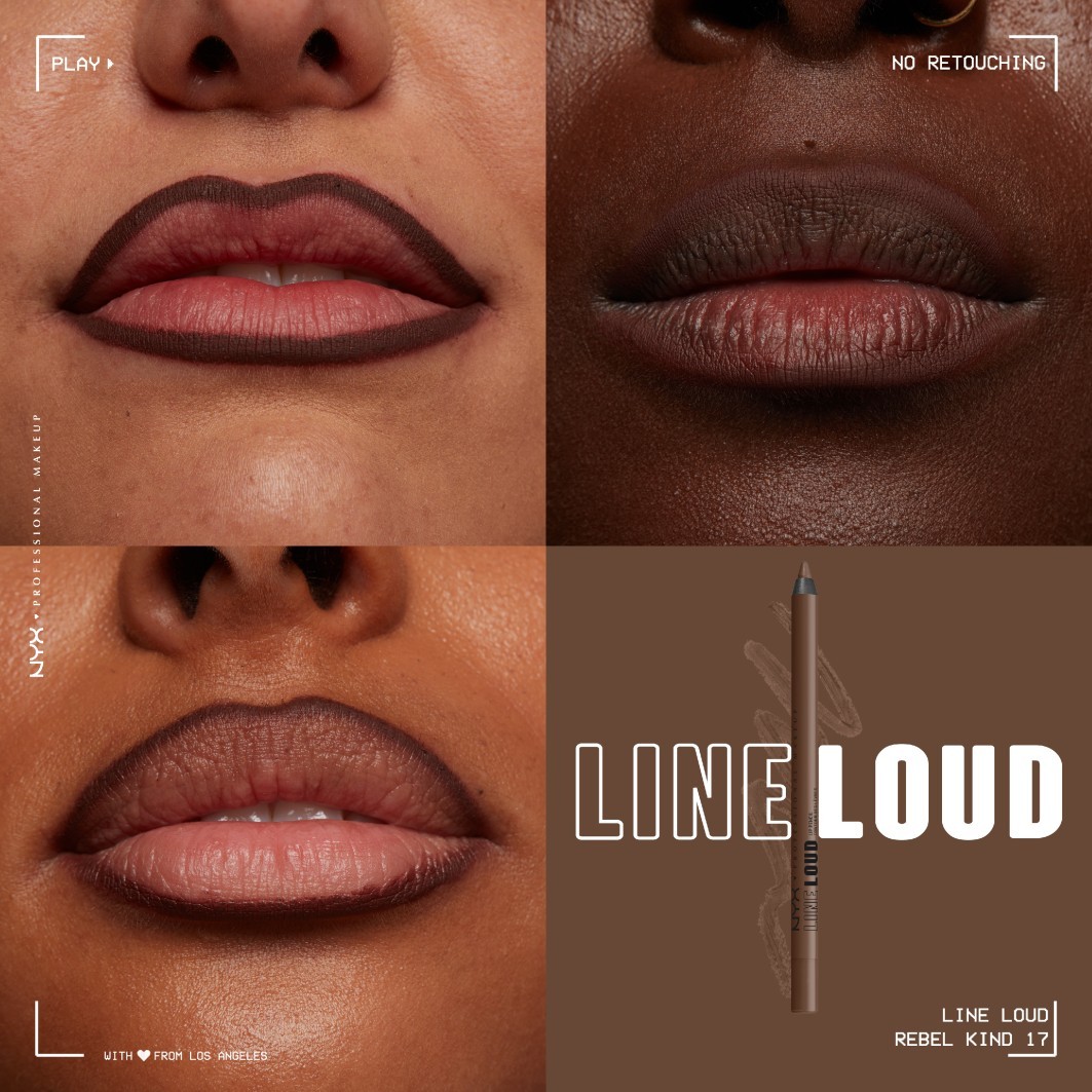 NYX Professional Makeup Lipliner Line Loud lūpų pieštukas - 1,2 g