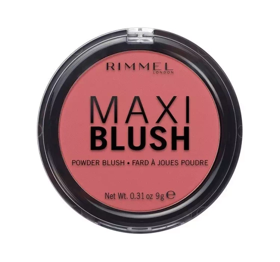 RIMMEL MAXI BLUSH RÓŻ DO POLICZKÓW 003 WILD CARD 9G