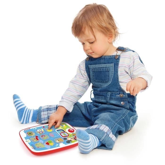 CLEMENTONI Disney Baby - Mi primera tableta de Mickey - Juguete de aprendizaje temprano