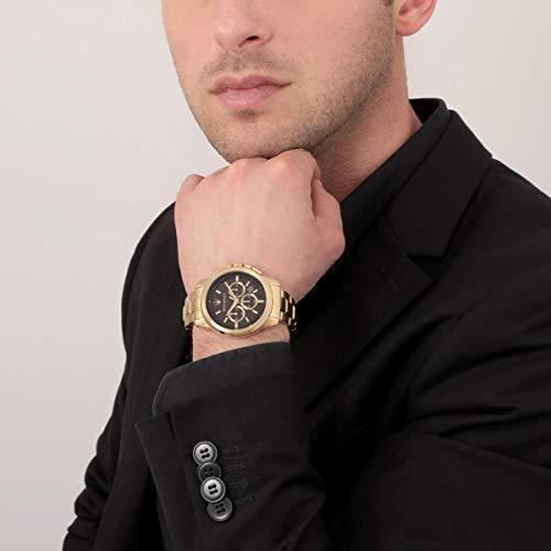 Watch - MASERATI - R8873621013 - Chronograph - Steel - Yellow Gold PVD