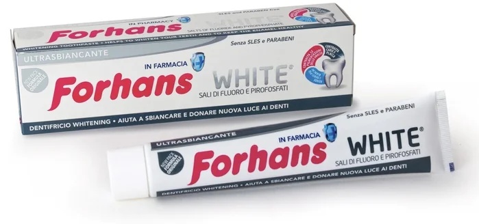 FORHANS Pasta de dente branqueadora Forhans White 75 ml