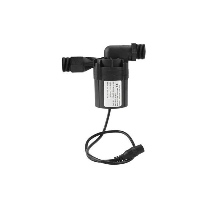 Pompe à Fût Bière DC 12V 18W, Brassage Pressurisation Sans Balais, Circulation Domestique avec Connecteur