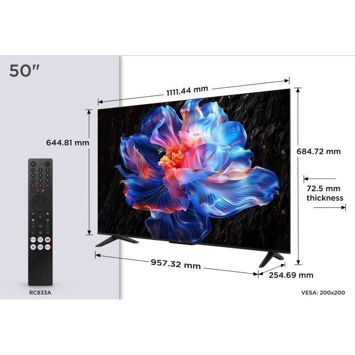 TCL 50P6K - TV LED 50