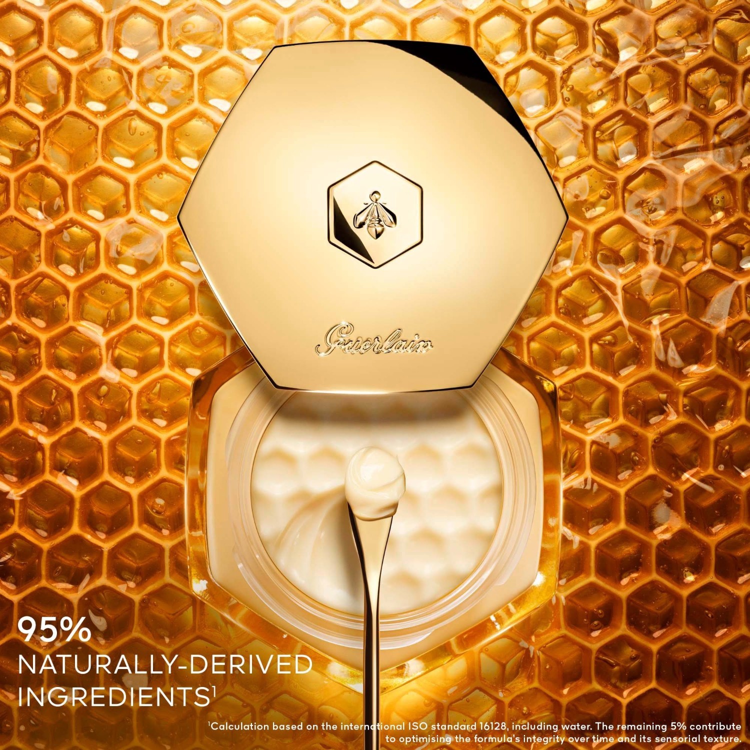 „Guerlain Abeille Royale“ intensyvaus poveikio atkuriamasis jaunystės aliejinis veido balzamas, 80 ml