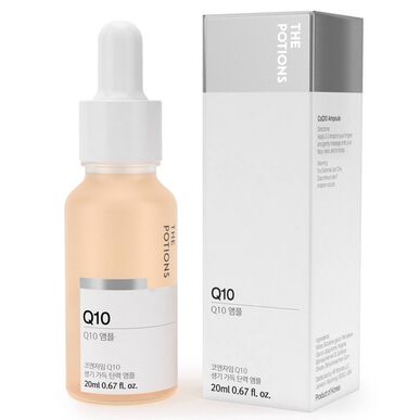 Sérum énergisant et apaisant en ampoule Potions Q10 20 ml