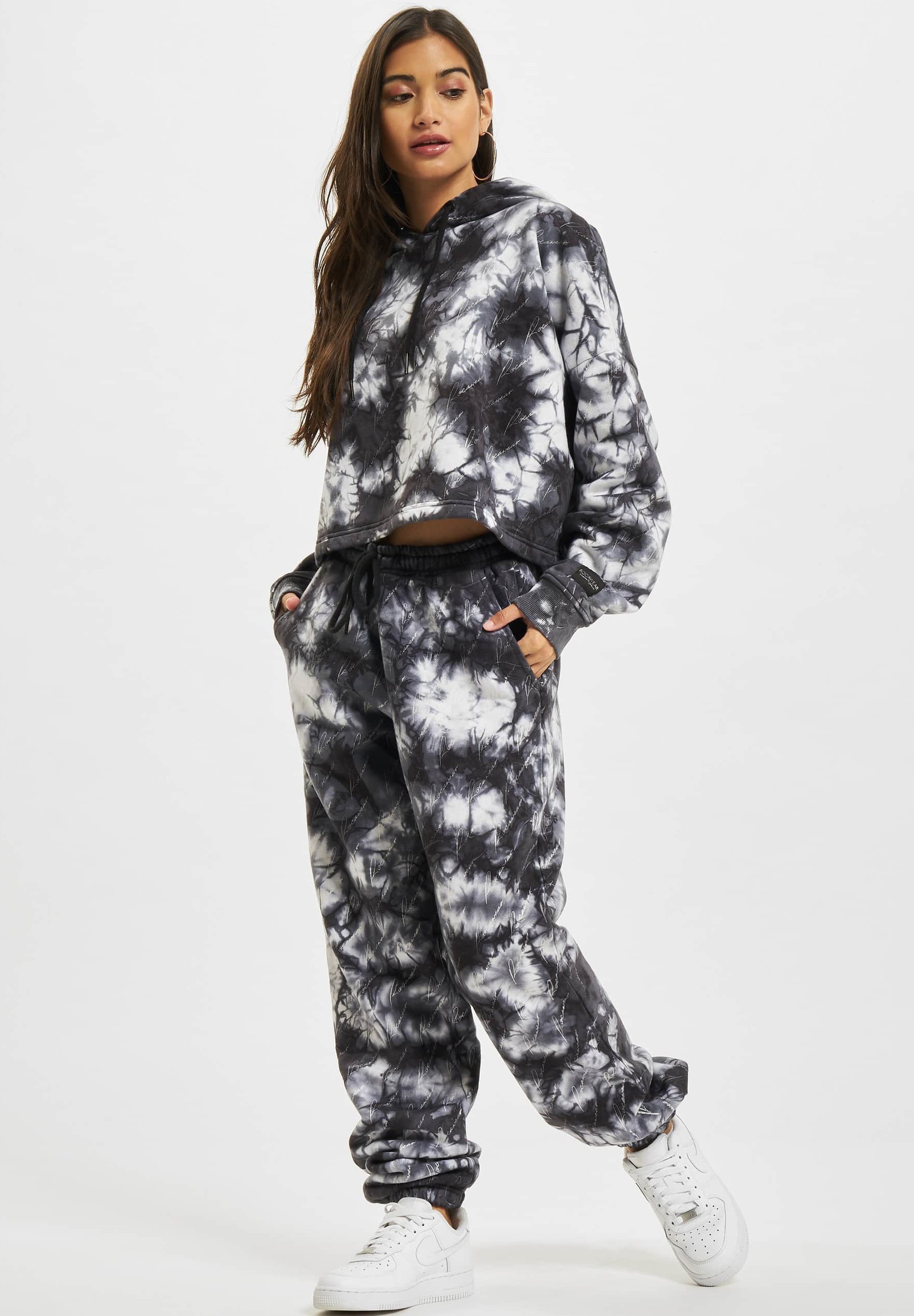 Rocawear GET LOUD - Felpa con cappuccio - nera