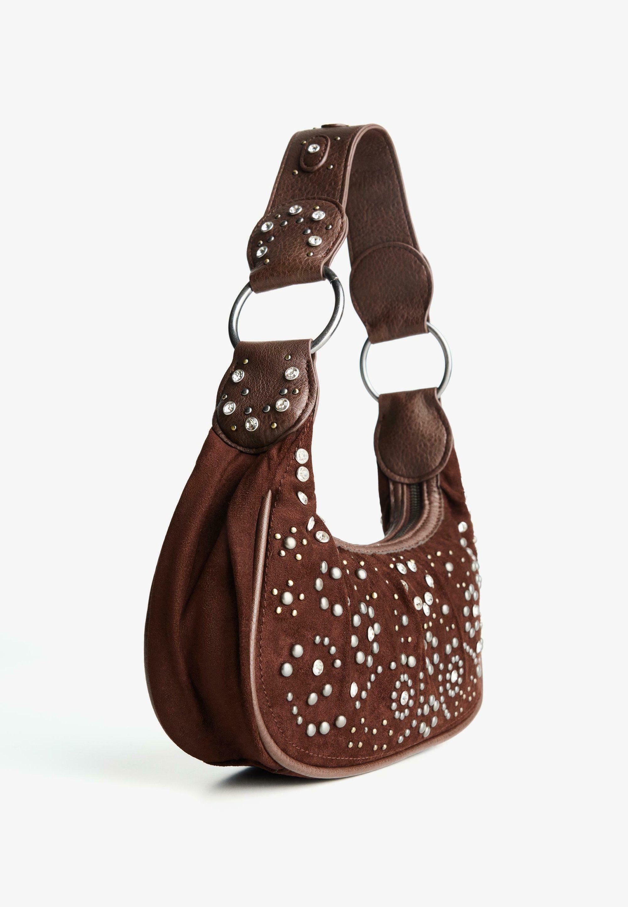 LONG LONG - Håndveske - dark brownBershka