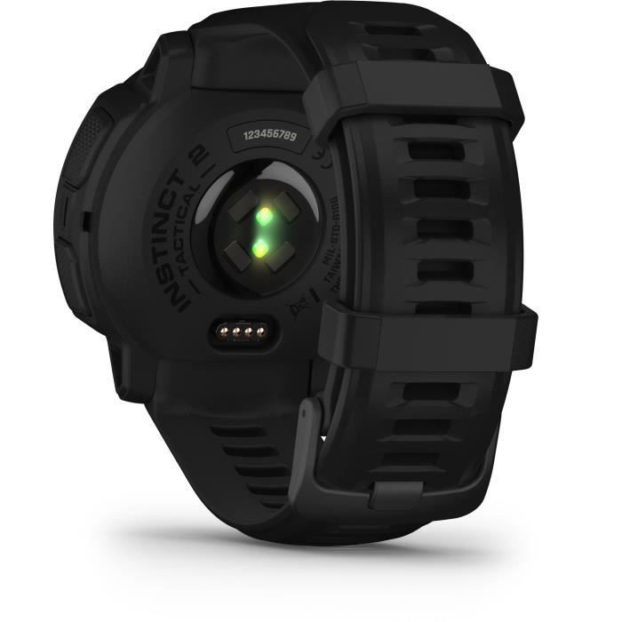 Smartwatch – GARMIN – Instinct 2 Solar – Tactical Edition – Schwarz