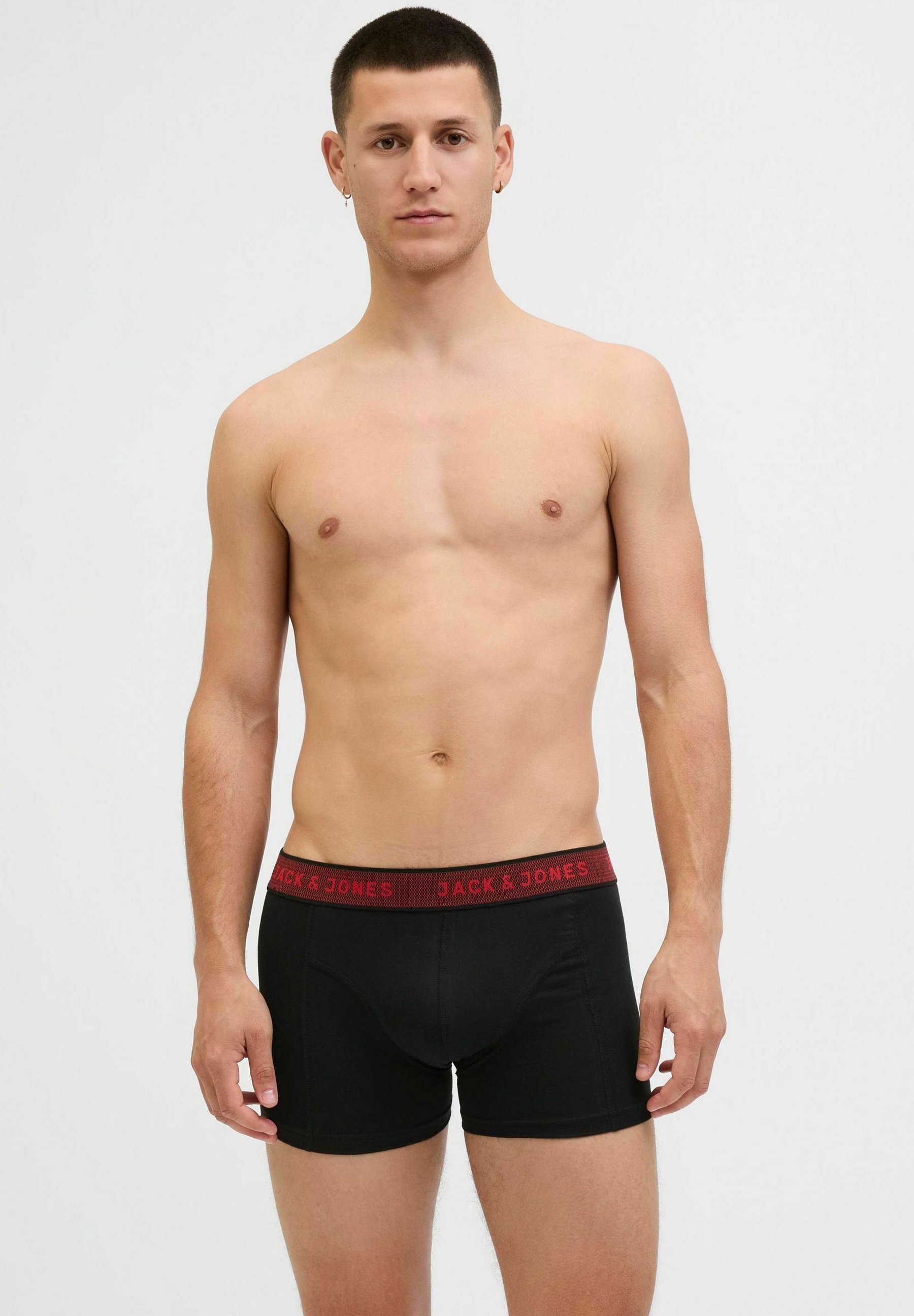 Jack & Jones 5-pack - Boxershorts - felrood