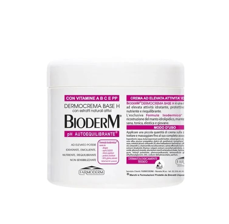 BIODERM Bioderm Dermocrema 500 ml fles Hydraterende, beschermende en balancerende crème