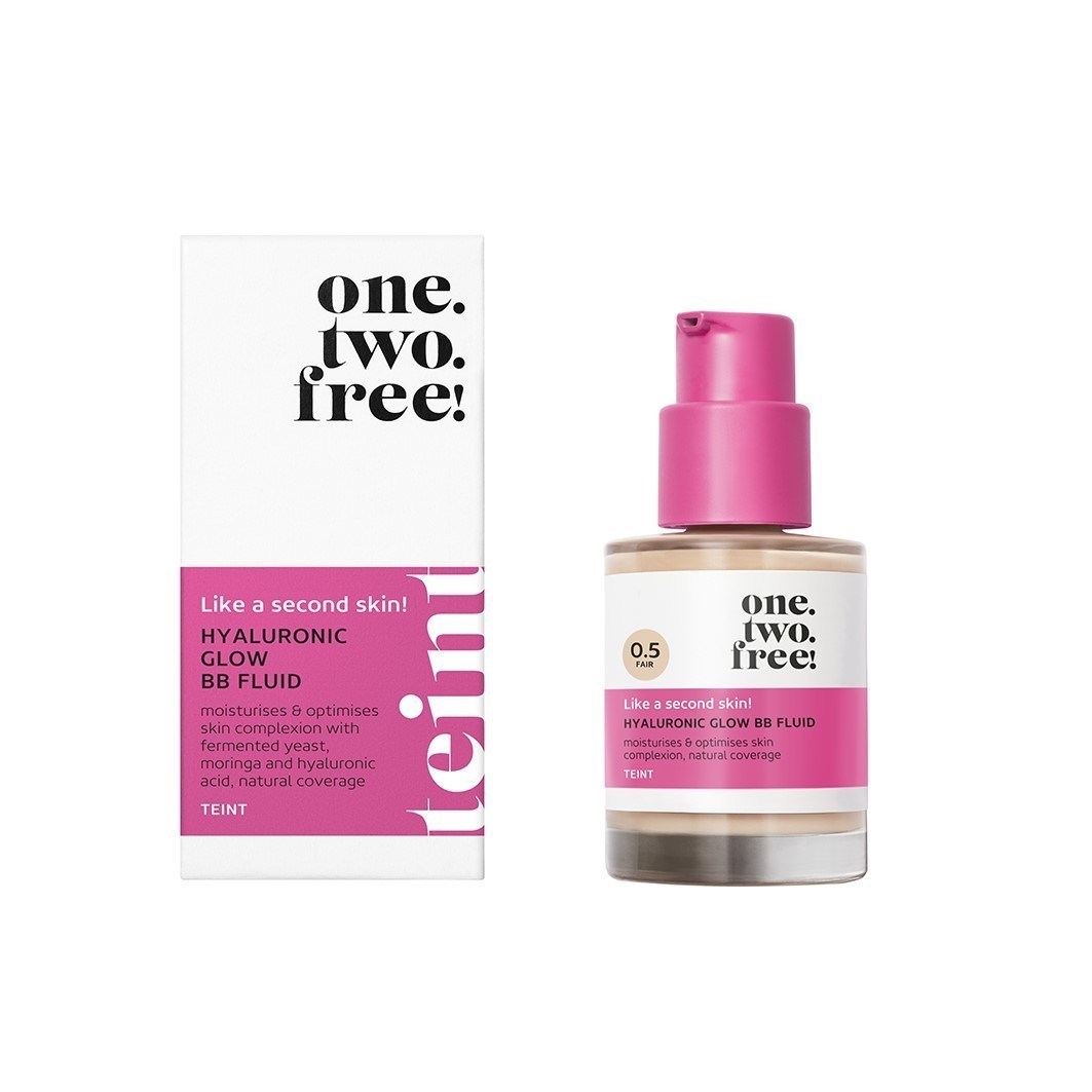 one.two.free! BB krema Hijaluronski sjaj BB fluid – 30 ml
