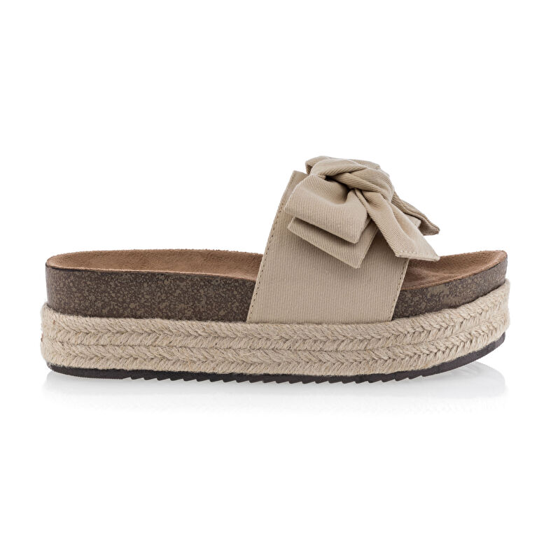 Beige Women's Mules/Clogs