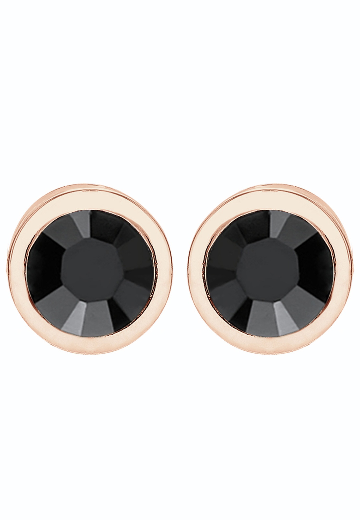 Elli Classique Femme Plaqué Or Rose Argent (925/1000)