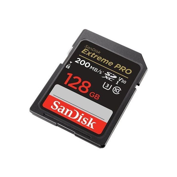 SanDisk Extreme Pro SDXC UHS-I U3 Class10 128GB Memory Card