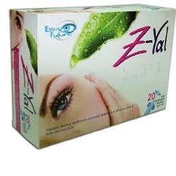 Z-Yal hydraterende oogdruppels, 20 ampullen voor eenmalig gebruik van 0,5 ml