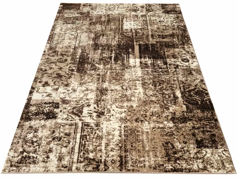Dywan Lisbona 408 brown brązowy 060x100