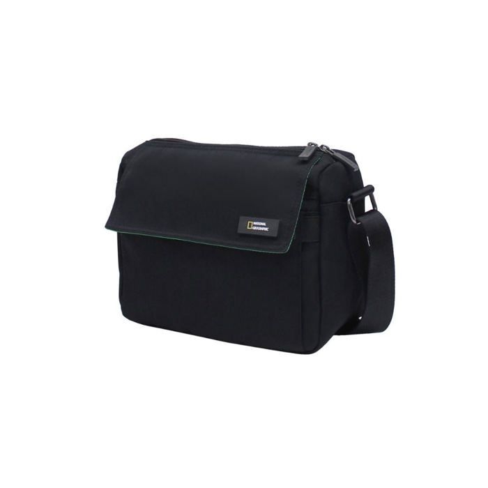 Bolso de hombro National Geographic Academy 2L negro