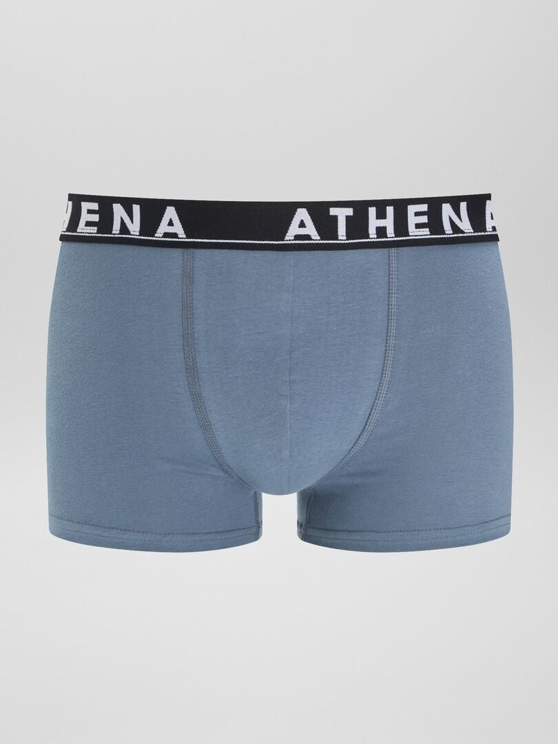 Conjunto de 3 cuecas boxer - AZUL