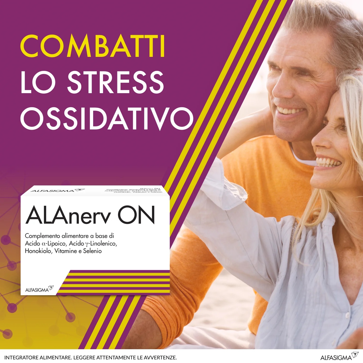 ALA Alanerv On Neurotrophic 20 comprimidos Suplemento antioxidante