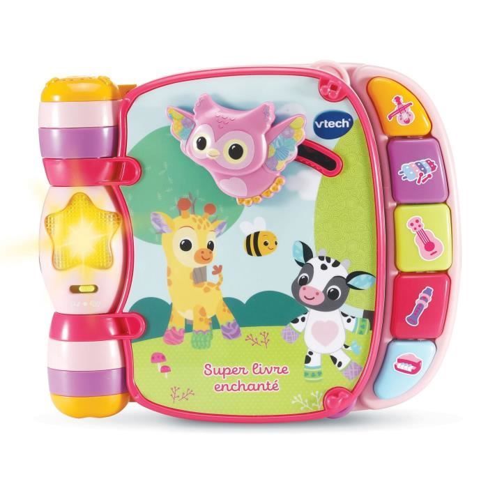VTECH BABY - Super Enchanted Boek voor Babyliefhebbers - Roze