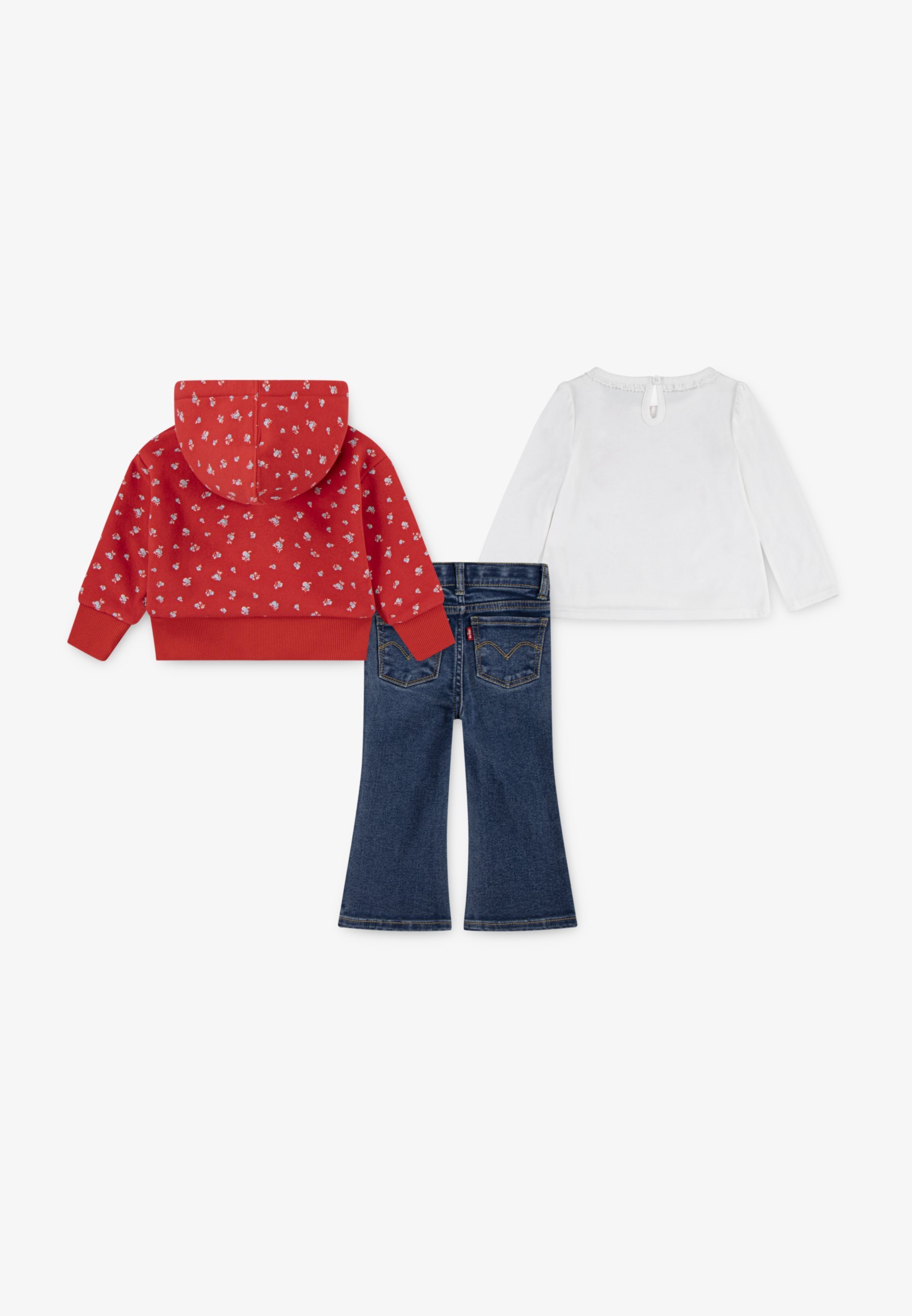 Ensemble Levi's® - Sweat-shirt zippé - blanc de blanc