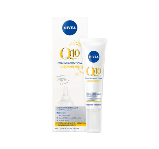 NIVEA Q10 Przeciwzmarszczkowe Ujędrnienie krem pod oczy 15 ml