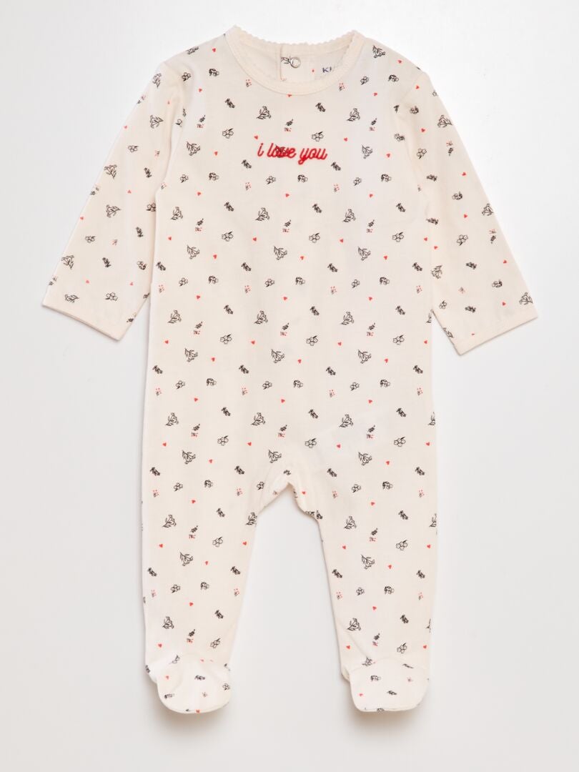 Combinaison en coton - ROSE