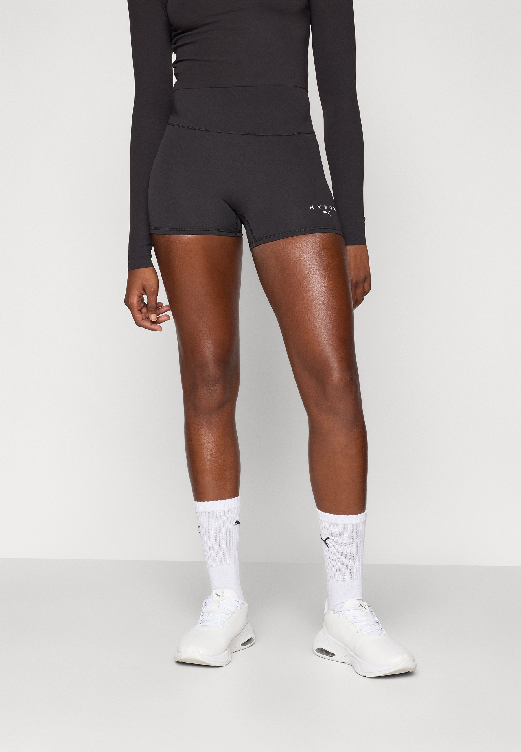 Leggings Puma HYROX SHAPELUXE SHORT - neri