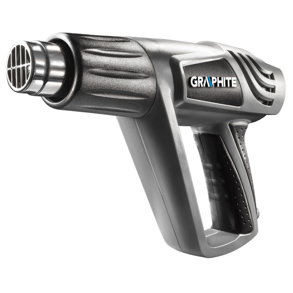 Opalarka 2000W, zakres 25 - 600C, walizka GRAPHITE 59G524