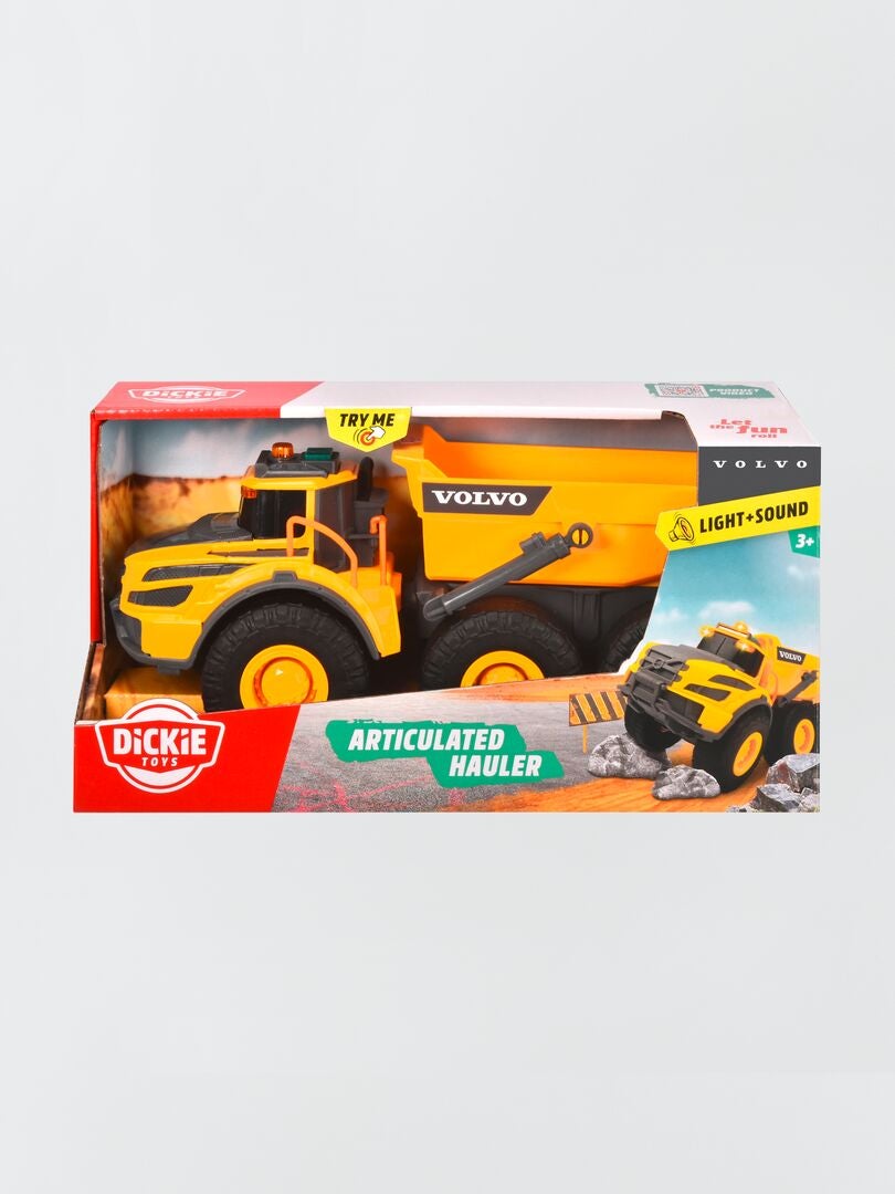 Caminhão de Bombeiros Dickie Toys - Cinza/Amarelo