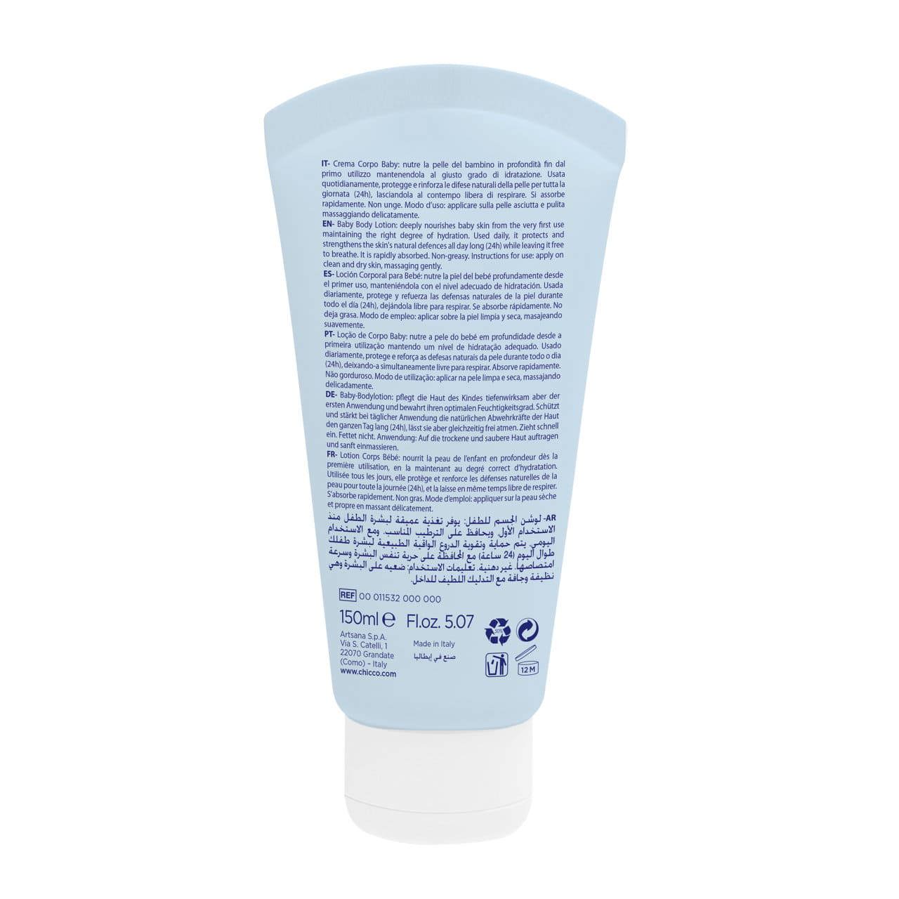 Cremă corporală Natural Sensation - 150ml