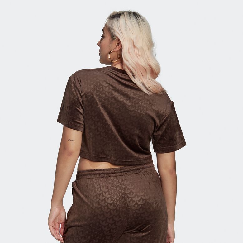 Cropped T-shirt voor zomerse rave